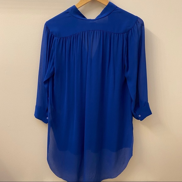 Aritzia Wilfred Sheer 100% Silk Blouse - Picture 3 of 3